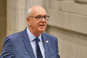 Andreas Bovenschulte spricht als Bundesratspräsident über die Stärken des Föderalismus in Deutschland.