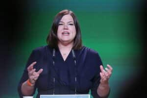 Katharina Fegebank fordert Mut und Vernunft von den Grünen vor wichtiger Konferenz in Hamburg.