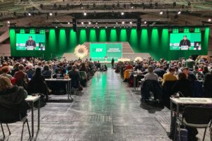Leidenschaftliche Debatten, inspirierende Reden und politische Visionen beim Grünen-Parteitag in Hannover.