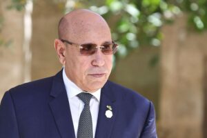 Friedrich Merz und Mohamed Ould Ghazouani im Gespräch über Wirtschafts- und Energiepolitik.
