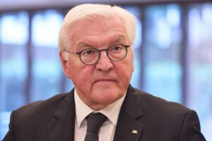 Frank-Walter Steinmeier spricht über Demokratie, Antisemitismus und Bürgerengagement am 9. November.