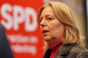 Bärbel Bas, SPD-Vorsitzende, verkündet Desinteresse an Kanzlerkandidatur der Partei.