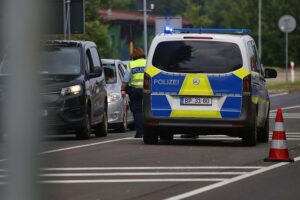 Grenzkontrolle in Görlitz: Bundespolizei stoppt unerlaubte Einreise ukrainischer Staatsbürger.