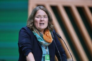 Andrea Lübcke spricht auf der Internationalen Grünen Woche über Landwirtschaft, Nachhaltigkeit und Klimaschutz.