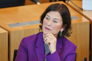 Thüringens Wirtschaftsministerin Boos-John bei der Begrüßung des Mercosur-Freihandelsabkommens.