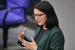 Irene Mihalic fordert Aufklärung zu Jeffrey Epstein und möglichen deutschen Verbindungen im Bundestag.