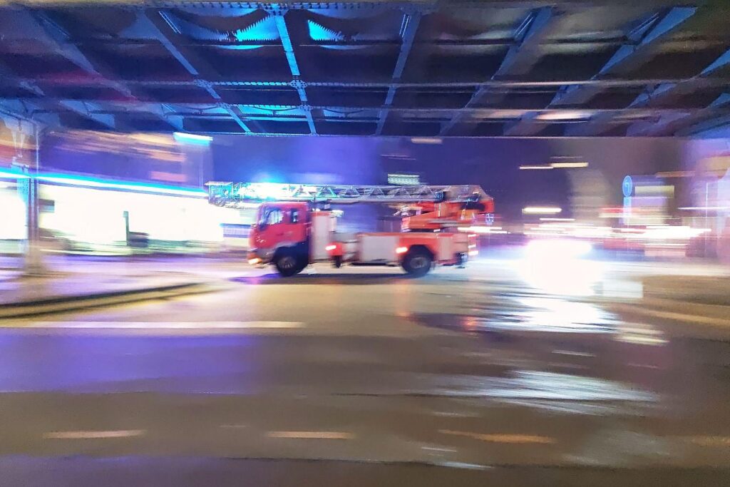 Brand in Hotel am Hauptbahnhof in Mainz