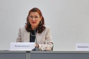 Treffen zur Unterzeichnung der Antidiskriminierungsvereinbarung zwischen Sachsen und Bundesbeauftragter.