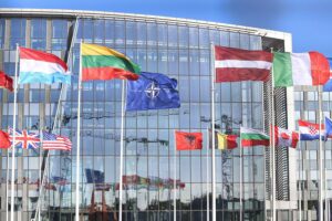 Nato-Hauptquartier in Brüssel, Diskussion über Marine-Mission im Persischen Golf zur Sicherung des Schiffsverkehrs.