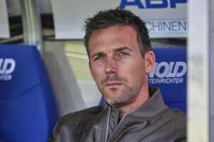 Christian Eichner, der Cheftrainer des Karlsruher SC, verabschiedet sich nach sechs Jahren.