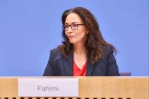 Yasmin Fahimi spricht über Reformgespräche zwischen Regierung, Gewerkschaften und Arbeitgebern in Berlin.