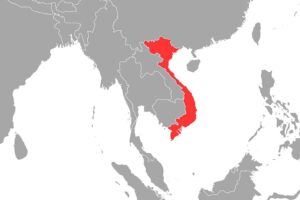 Schnellboot-Kentern vor der Insel Hon May Rut Ngoai in Südvietnam: gerettete und vermisste indische Touristen.
