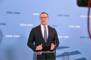 Jens Spahn im Archivfoto; CDU Saar dankt seinem Rücktritt als Vorsitzender der Bundestagsfraktion.