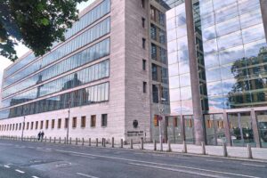 Außenministerium Berlin (Archiv): Verklagtes Auswärtiges Amt im Gaza-Ausreise- und Familiennachzugsstreit.