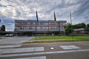 Bundesverfassungsgericht in Karlsruhe; Richter verwerfen Organklage gegen das Heizungsgesetz-Verfahren 2023.