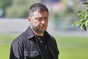 Wolodymyr Selenskyj (Archiv) nach Gespräch mit Donald Trump im Weißen Haus, Fokus auf Diplomatie und Waffenlizenzen.