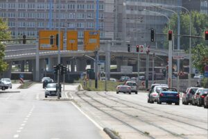 Archivfoto vom Riebeckplatz in Halle: unterzeichneter Vertrag für die Neugestaltung zum Zukunftszentrum.