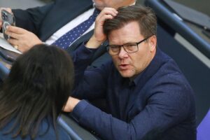 Katherina Reiche und Carsten Schneider im Archivfoto, Streit über EU-Methanverordnung zwischen CDU und SPD.