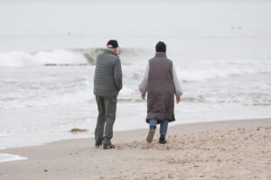 Strand (Archiv) – Hinweisbild zu Debatte über „Rente mit 63“ und frühere abschlagsfreie Rente.